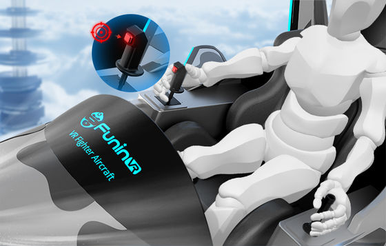 Cinema de Realidade Virtual 9D de Entretenimento Com Óculos VR Deepoon E3 3123x1708x1739mm