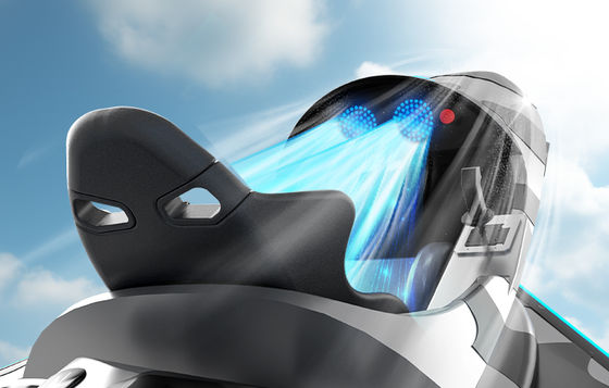 Parque de Diversões VR Divertido com Efeitos Vibratórios e Conectividade WIFI