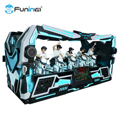 6180*2695*2825mm Cinema de Realidade Virtual 9D Com Efeitos de Iluminação Dinâmica Efeitos Visuais de Alta Definição