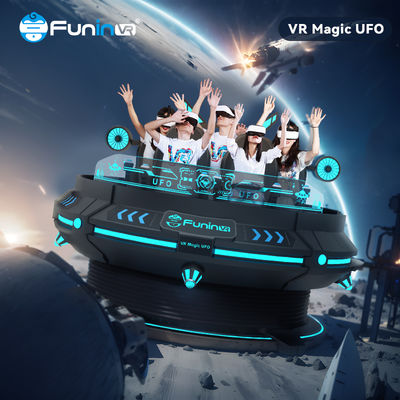 Experimente a última aventura de corrida com o nosso simulador de realidade virtual 9D de 500 kg.