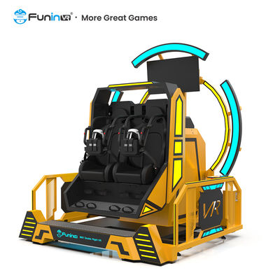 Máquina de jogo imersiva da arcada da montanha russa VR de Flight Simulator da rotação 360°