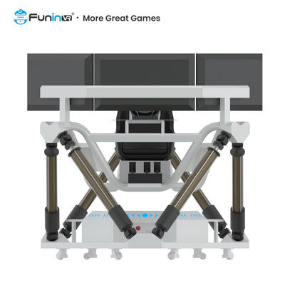 Racing Car Simulator with Three Screen Desbloqueie o pleno potencial do seu espaço de entretenimento com inovador cinema de realidade virtual 9D