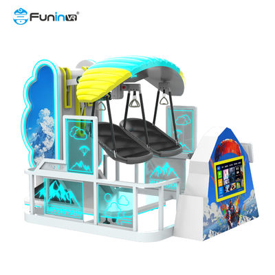 Simulador de Movimento VR 9D Skydive com 6 lugares e Controle de Movimento Funin VR com Efeitos de Vento e Água para Dois Jogadores