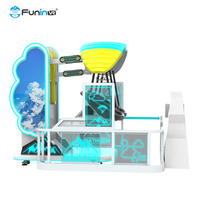 Blue Virtual Reality Games Simulator For Kids projetado com recursos de baixa manutenção combinando conteúdo educacional divertido e jogo seguro