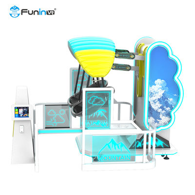 Simulador de Realidade Virtual 9D VR Skydive Experiência Imersiva VR Arcade Parque Temático Oferecendo Variedade de Conteúdo Para Envolver Soluções Interativas de Entretenimento