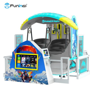 Simulador de Realidade Virtual 9D VR Skydive Experiência Imersiva VR Arcade Parque Temático Oferecendo Variedade de Conteúdo Para Envolver Soluções Interativas de Entretenimento