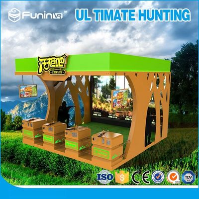 A máquina 220V VR da realidade virtual do jogo do tiro publica arma emocionante do equipamento de jogo