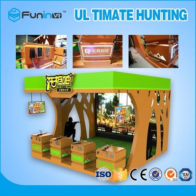 A máquina 220V VR da realidade virtual do jogo do tiro publica arma emocionante do equipamento de jogo