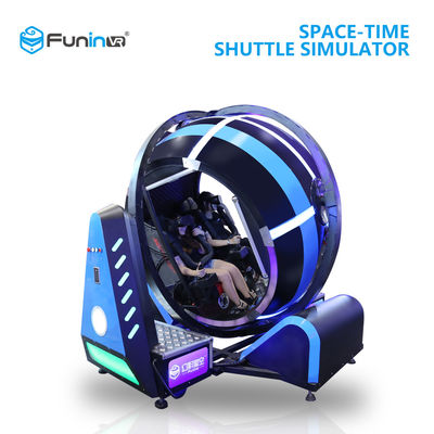 Equipamento interativo do cinema da experiência da realidade virtual de Flight Simulator/VR