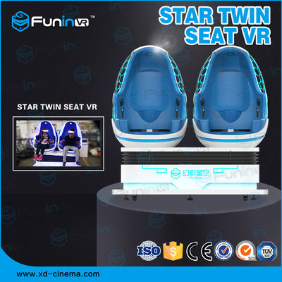 360 graus de 9D VR Egg o simulador do cinema da cadeira de VR/equipamento interativo da realidade virtual do jogo