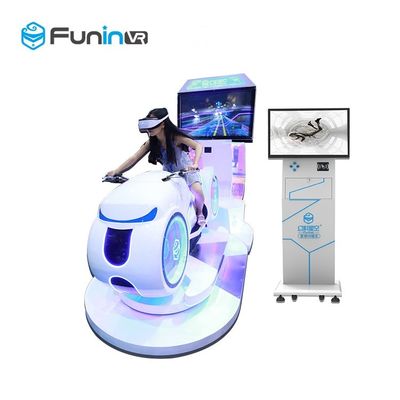 Olho - simulador/motocicleta da condução de carro VR da aparência da captura que compete a máquina