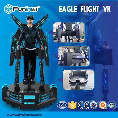 Funin VR que está a máquina de jogo acima de tiro 9D voa VR Flight Simulator para shopping