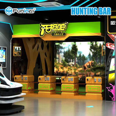 A máquina 220V VR da realidade virtual do jogo do tiro publica arma emocionante do equipamento de jogo