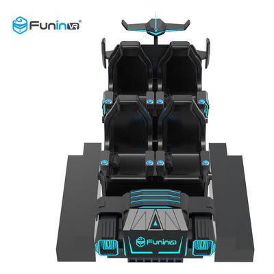 realidade virtual do simulador do cinema de 3.8KW 9D que dispara no carro do jogo de VR com ação delicada