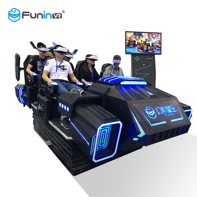 Carro interativo 3.8KW 220V do movimento do simulador VR dos cinemas da ação 9d para jogos das crianças