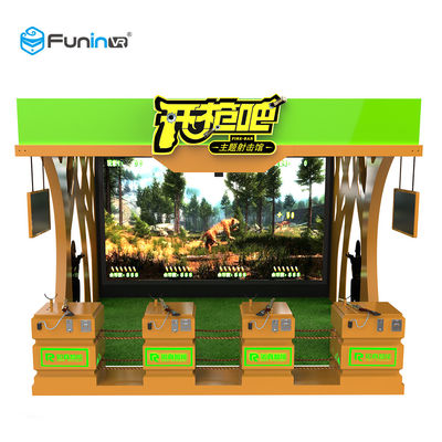 A máquina 220V VR da realidade virtual do jogo do tiro publica arma emocionante do equipamento de jogo