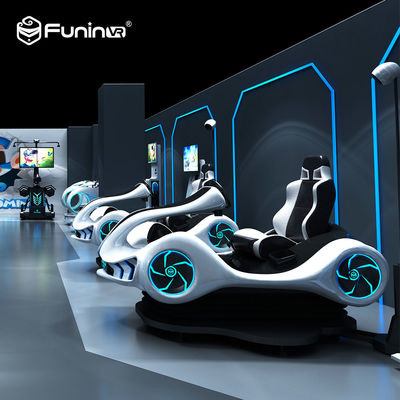 Competindo o sistema de áudio 9D VR do equipamento 220V 2,0 da realidade virtual de produtos novos do carro de Karting dos jogos