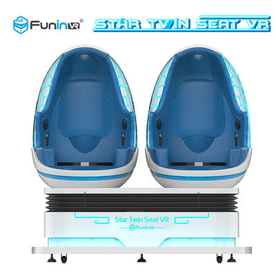 Simulador do movimento do cinema 360 do ovo de ISO9001 1 Seat 9D VR pelos anos 4+ velhos