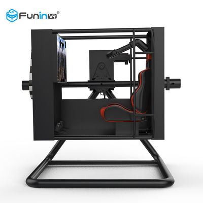 720 realidade virtual Flight Simulator do grau 9D com 3 vidros dos auriculares