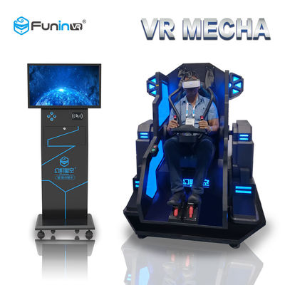 Simulador Mech da máquina de jogo VR do parque de diversões 9D com vidro de Deepoon E3