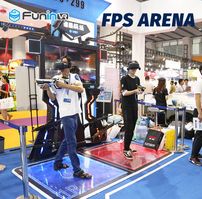 2 jogadores que disparam no cinema 2009mm*2710mm*2522mm da realidade virtual 9D VR