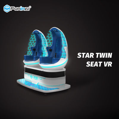 GV material SASO da máquina de jogo ACS do simulador da cadeira do ovo da chapa metálica VR