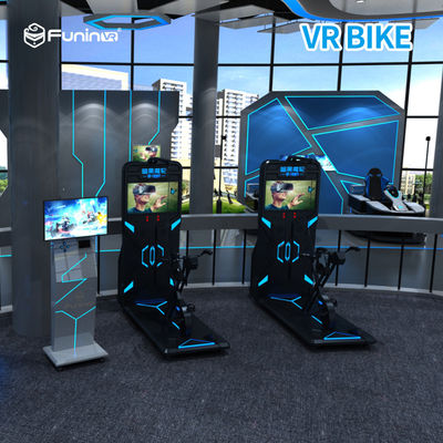 1 serviço de design virtual estacionário interno do passeio da bicicleta da realidade virtual do jogador/bicicleta de exercício