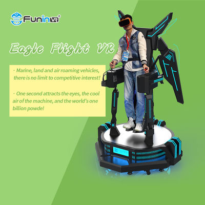 Plataforma aluída elétrica dinâmica da plataforma VR Flight Simulator do movimento do Dof do controle 3