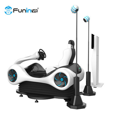simulador do equipamento do carro de competência 9D VR que conduz o carro para o parque de diversões de VR
