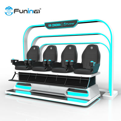 Carga que carrega projeto surpreendente do jogo do cinema dos assentos da máquina 9D 4 do produto VR