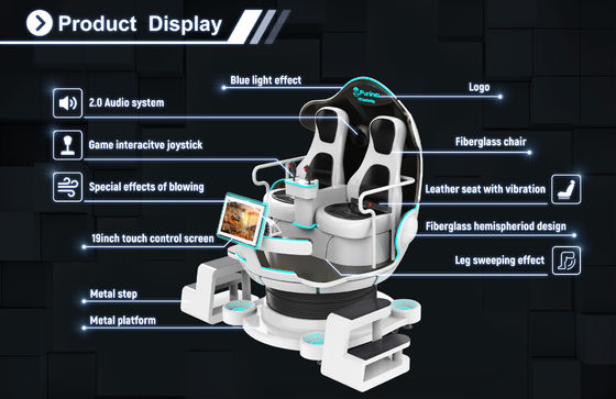 Cinema do simulador do jogo 9d do divertimento dos assentos 200kg VR dos vidros 2 do vr 3d do preço de fábrica 9d do cinema da realidade virtual VR 9D