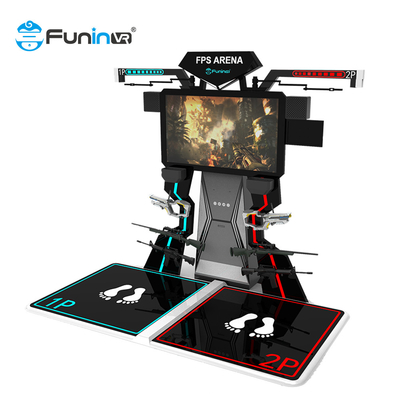 2 arcada do tiro da arma da realidade virtual de máquina de jogo dos jogadores 9D VR
