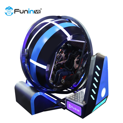 Simulador de tiro da realidade 9D virtual montanha russa Flight Simulator de 720 graus