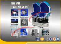 Cinema de tiro virtual azul da ação 9D tela táctil de gerencio HD 1080P de 360 graus