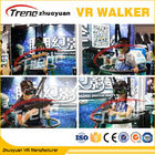 Jogador 2 escada rolante da realidade virtual de uma imersão de 360 graus corrida com uma vista
