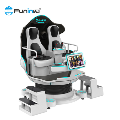 Equipamento multijogador Simulador de realidade virtual 9D Cinema 2 jogadores Vr Egg Chair