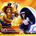 Simulador da realidade virtual de sistema bonde 9D com vidros Seat 1 de VR/2/3