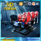 Cinema 5D móvel do equipamento do entretenimento das crianças com efeitos especiais 220 V