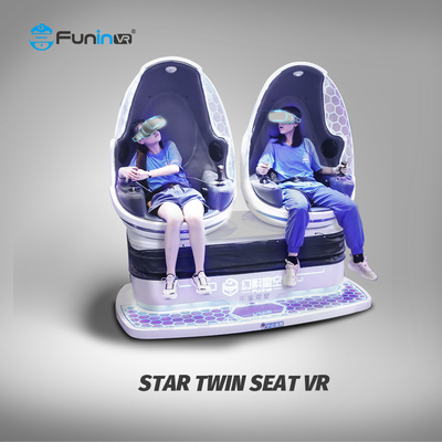 Cadeira comercial Twin Seat 9D VR Descubra a experiência definitiva