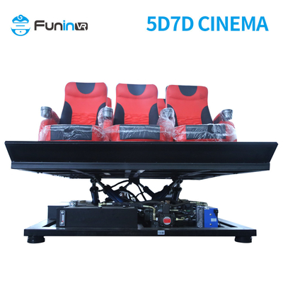 Cinema 5D personalizado com assentos de movimento dinâmico