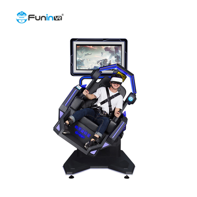 Multiplayer Adventure Park 9D VR Simulator com VR Headset Plataforma de Metal AC220V Potência