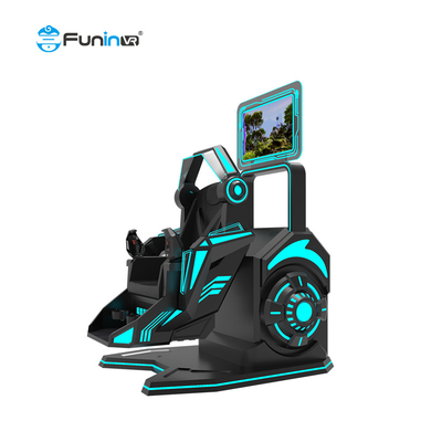 Simulador de realidade virtual 9D com joystick para parques Espaços comerciais