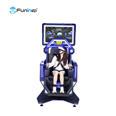 Simulador de realidade virtual 9D com joystick para parques Espaços comerciais