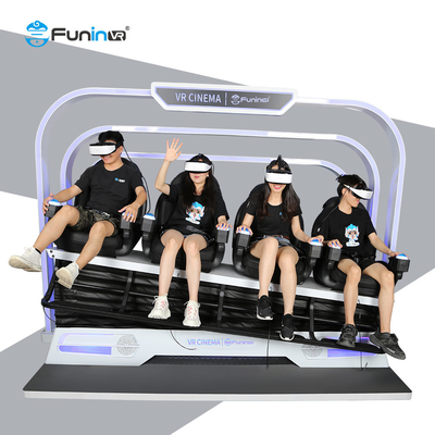 Cinema VR 9D imersivo com efeitos de temperatura realistas Assentos dinâmicos e óculos DeepoonE3