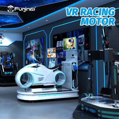 9D VR Racing Moto Cinema Simulator com 4,8KW de Potência
