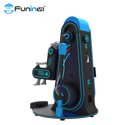 Rotação de 360 graus e controlador de joystick no nosso simulador de realidade virtual 9D AC220V