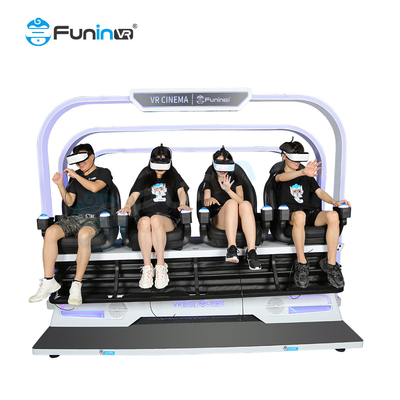 Entretenimento Simulador de Realidade Virtual 9D Som envolvente Baixa manutenção 220V