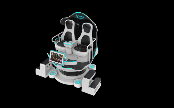 Cadeira VR 9D com experiência VR imersiva e controlador de joystick