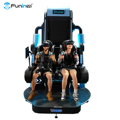 Mergulhe na realidade virtual com a rotação de 360 graus da cadeira 9D VR e o ecrã de 55 polegadas