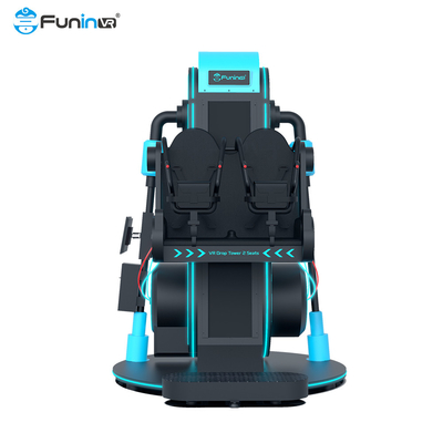 Libere todo o potencial da realidade virtual com o simulador de realidade virtual 9D 2.00*1.70*3.05m 5.1 Multiplayer de som envolvente